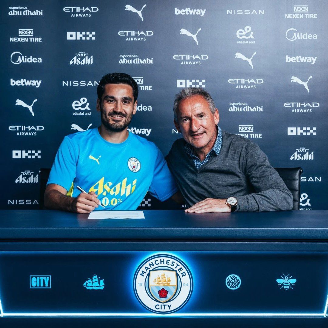 Official, confirmed. Ilkay Gündogan returns to Manchester City from Barcelona on free transfer.