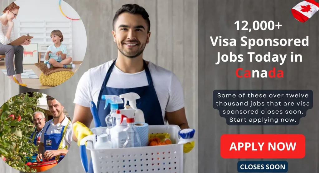 12,000+ Visa Sponsored Jobs Today in Canada – Start Applying Now