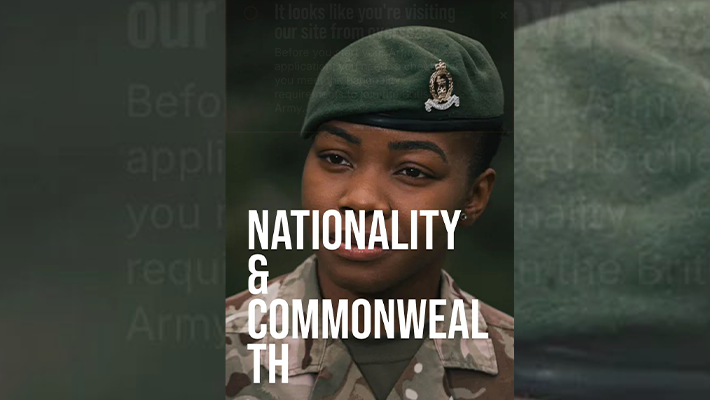 UK launches recruitment for Nigerians, other Commonwealth citizens to join British Army