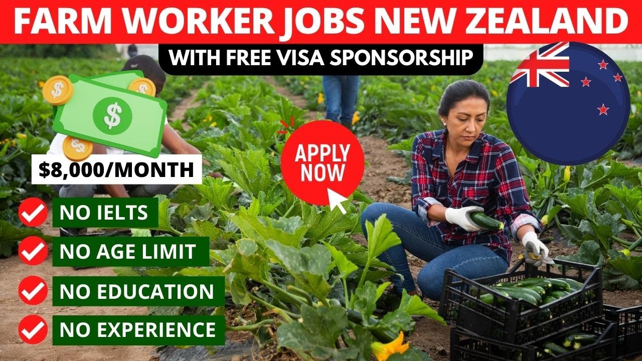 New Zealand’s High-Paying Agricultural Jobs for 2024